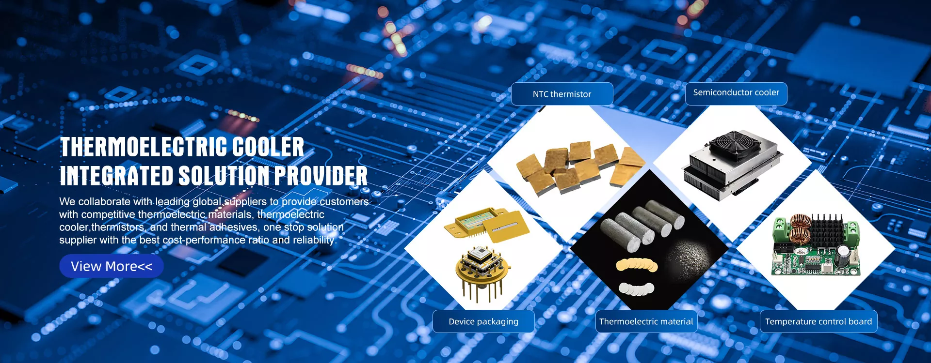 Kvalitets termoelektriska kylare